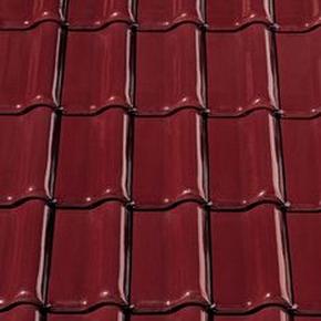 Creaton Futura - finesse weinrot glasiert Creaton Futura - finesse weinrot glasiert